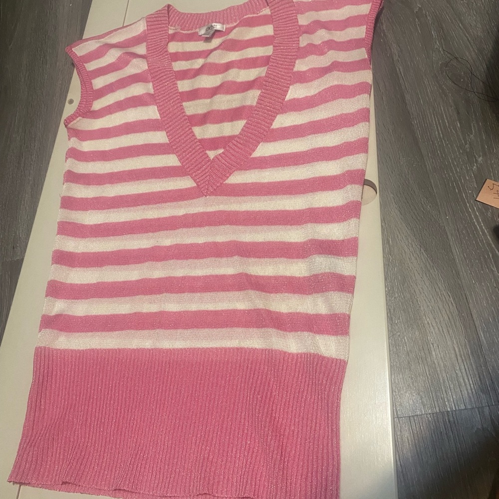 Sweater tank top from Cache